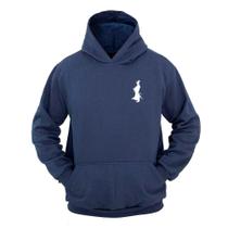 Moletom Masculino Canguru Samurai MM Estampado com Capuz