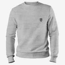 Moletom Masculino Careca Liso Ideal Dias Frios Casaco Inverno Macio Casual CMR