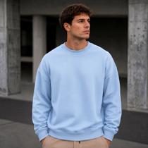 Moletom Masculino Casual Manga Longa Blusa de Frio Confortável para Inverno Premium