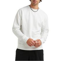Moletom masculino Champion com gola redonda, peso médio, branco, 4GG Moletom masculino Champion com gola redonda, peso médio, branco, 4GG