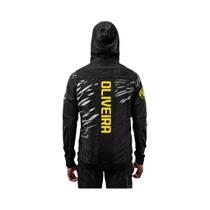 Moletom Masculino Champion Solto E Respirável UFC Charles Oliveira Fight Night Com Zíper Completo