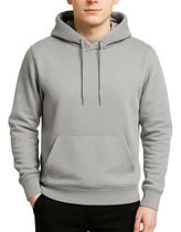 Moletom Masculino Com Capuz Blusa De Frio Canguru Grosso