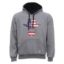 chicago bears skull moletom com capuz