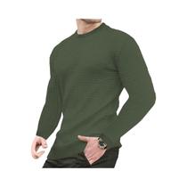 Moletom Masculino Com Capuz E Gola Redonda Em Jacquard Com Estampa Xadrez Pequena, Casaco Moderno