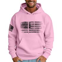 Moletom masculino com capuz MLYYJCKG, moderno, de lã, outono, com bolsos, rosa, 4GG Moletom masculino com capuz MLYYJCKG, moderno, de lã, outono, com bolsos, rosa, 4GG