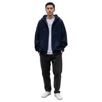 Moletom Masculino Com Zíper E Capuz Blusa De Frio Casaco Liso Premium Moletom Masculino Com Zíper E Capuz Blusa De Frio Casaco Liso Premium