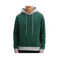 Moletom Masculino De Manga Longa Casual Com Capuz E Cordão