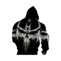 Moletom Masculino De Treino Para Outono, Confortável E Macio, Estampa Musculosa, Roupas Esportivas