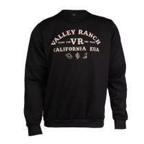 Moletom Masculino Desayner Estampa Country Preto