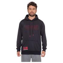 Moletom Masculino Ecko Canguru Fechado com Capuz Preto Moletom Masculino Ecko Canguru Fechado com Capuz Preto