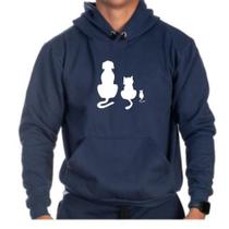 neon blue animal moletom com capuz