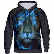 Moletom Masculino Feminino 3D Estampa Leão Raio De Judá Blusa De Frio Com Capuz Moletom Masculino Feminino 3D Estampa Leão Raio De Judá Blusa De Frio Com Capuz