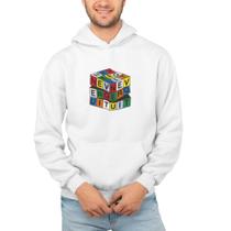 Moletom Masculino Feminino Estampado Cubo Magico