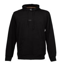 Moletom Masculino Gangster Plus Size Capuz Canguru Preto