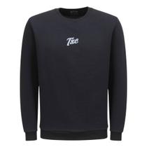 Moletom Masculino Gola Careca Preto TXC 40133