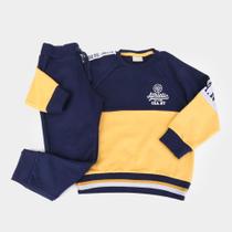 Moletom masculino infantil amarelo
