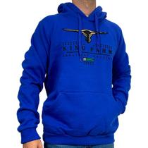 Moletom Masculino King Farm Lancamento Azul