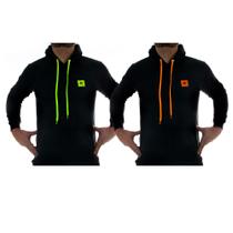 Moletom Masculino kit 2 Blusas Neon