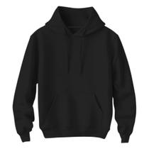 Moletom Masculino Liso com Capuz