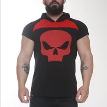 skull and roses moletom com capuz