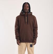 Moletom Masculino Mcd Canguru Fechado More Core 3606 Cor:MarromTamanho:G