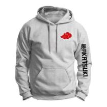 Moletom Masculino Naruto Akatsuki Anime Com Capuz