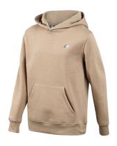 Moletom masculino New Balance de lã macia com capuz 10-12Y Moletom masculino New Balance de lã macia com capuz 10-12Y