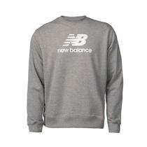 Moletom Masculino New Balance Essentials Basic Grafite Moletom Masculino New Balance Essentials Basic Grafite