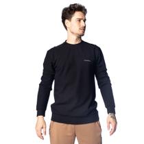 Moletom Masculino Nicoboco Bordado Texturizado Preto Moletom Masculino Nicoboco Bordado Texturizado Preto