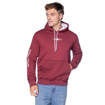 Moletom Masculino Nicoboco Capuz Casual Vinho Moletom Masculino Nicoboco Capuz Casual Vinho