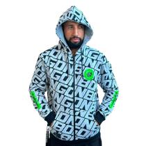 Moletom Masculino Onbongo Aberto Branco