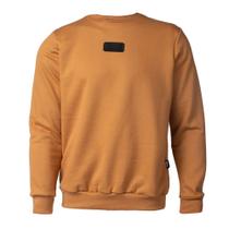 Moletom Masculino Over Surf Logo Relevo Caramelo Moletom Masculino Over Surf Logo Relevo Caramelo