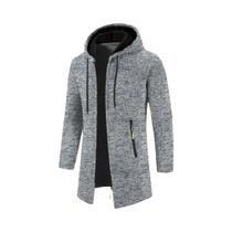 Moletom Masculino Oversize Com Capuz E Manga Longa, Jaqueta De Inverno Quente, Estilo Streetwear Com