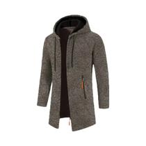 Moletom Masculino Oversize Com Capuz E Manga Longa, Jaqueta De Inverno Quente, Estilo Streetwear Com