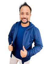 Moletom Masculino Peluciado Com Zíper Kohmar 535