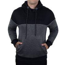 Moletom Masculino Peluciado Local Division Preta - 76542 Moletom Masculino Peluciado Local Division Preta - 76542