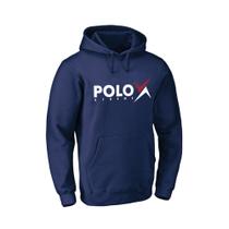 Moletom Masculino Polo Blusa De Frio Basico Canguru Bolso e Capuz