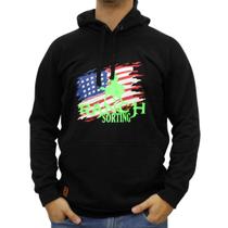 Moletom Masculino Preto - Ranch Sorting Moletom Masculino Preto - Ranch Sorting
