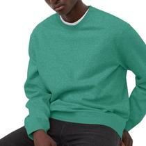 Moletom Masculino Protege do Frio Sem Capuz Confort Estilo Slim Fitness Moletom Masculino Protege do Frio Sem Capuz Confort Estilo Slim Fitness