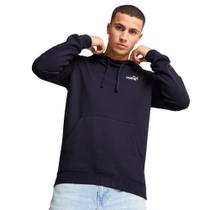 Moletom Masculino Puma ESS Nº1 Logo Capuz Azul Marinho
