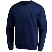 Moletom Masculino sem Capuz Casual Liso Conforto Dia a Dia