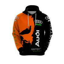 Moletom Masculino Uniforme Monster Skull Moto Gp