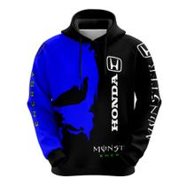 Moletom Masculino Uniforme Monster Skull Moto Gp