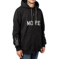 Moletom MCD Canguru Aberto More Core WT24 Masculino Preto