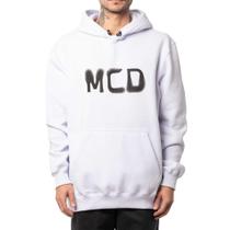 Moletom MCD Canguru Fade MCD WT24 Masculino Branco Moletom MCD Canguru Fade MCD WT24 Masculino Branco