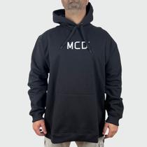 Moletom MCD Canguru Fechado Oversized Preto