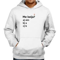 Moletom Me beija - Foca na Moda