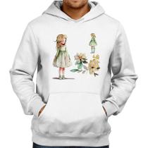 Moletom Meninas e Flores - Foca na Moda Moletom Meninas e Flores - Foca na Moda