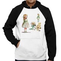 Moletom Meninas e Flores - Foca na Moda Moletom Meninas e Flores - Foca na Moda