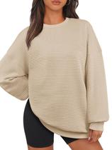 Moletom MEROKEETY Oversized para mulheres, outono de 2024, com bolso